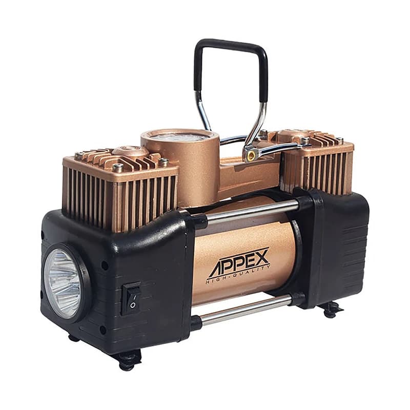 کمپرسور باد فندکی دوسیلندر اپکس مدل APX-4022