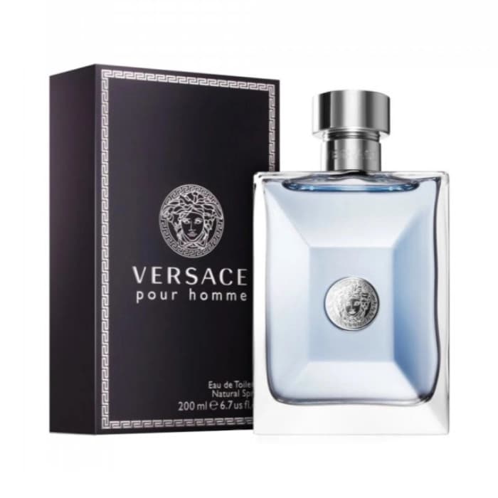 عطر ادکلن ورساچه پورهوم (ورساچه آبی) مردانه خنک و ملایم – Versace Pour Homme درجه ۱ سوئیس — تصویر ۲