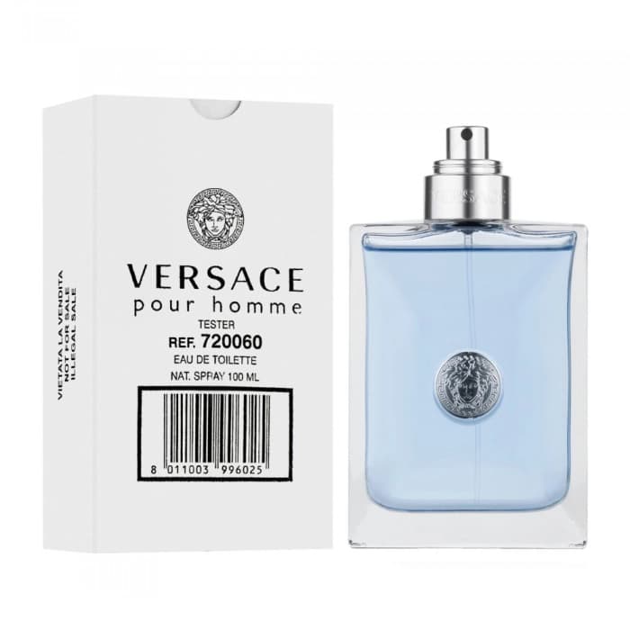 عطر ادکلن ورساچه پورهوم (ورساچه آبی) مردانه خنک و ملایم – Versace Pour Homme درجه ۱ سوئیس — تصویر ۳