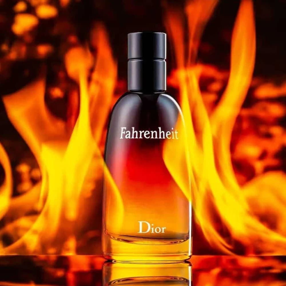 عطر ادکلن دیور فارنهایت مردانه تلخ و چرمی – Dior Fahrenheit درجه ۱ سوئیس — تصویر ۳