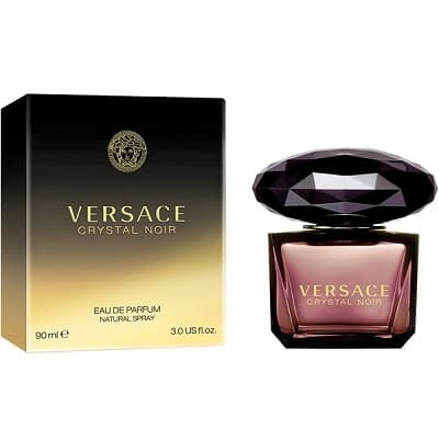 عطر ادکلن ورساچه کریستال نویر زنانه گرم و تلخ (ورساچه مشکی) Versace Crystal Noir درجه ۱ سوئیس — تصویر ۲