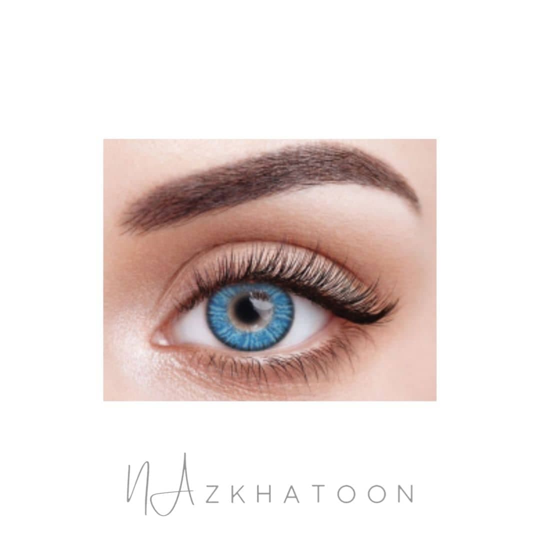 لنز رنگی چشم نیو ویژن آکوا 2 | New Vision Colored Eye Contact Lens Aqua 2