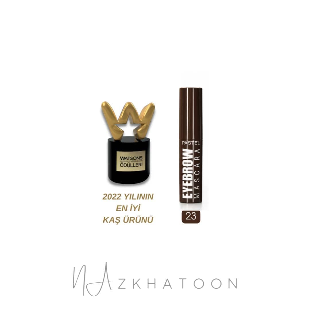 ریمل ابرو پاستل شماره ۲۳ قهوه‌ای تیره | Pastel Eyebrow Mascara 23 Dark Brown — تصویر ۲
