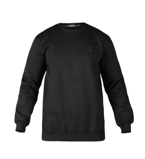 بلوز دورس مردانه یقه گرد مشکی ساده Polo مدل 48962