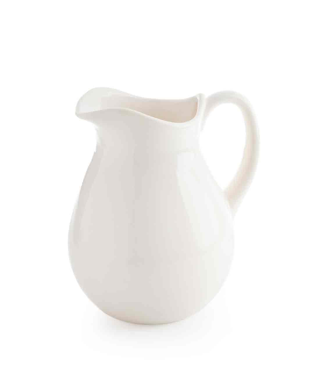 پارچ چینی سفید