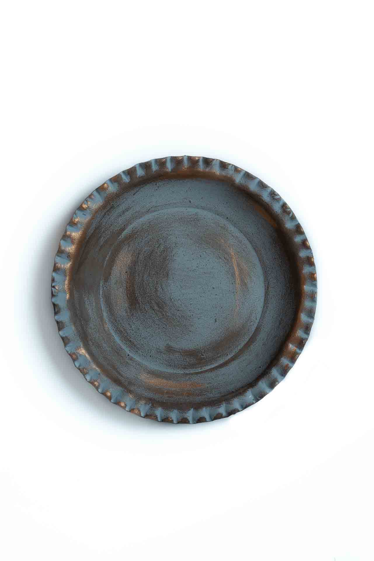 سینی فلزی پتینه کاری
