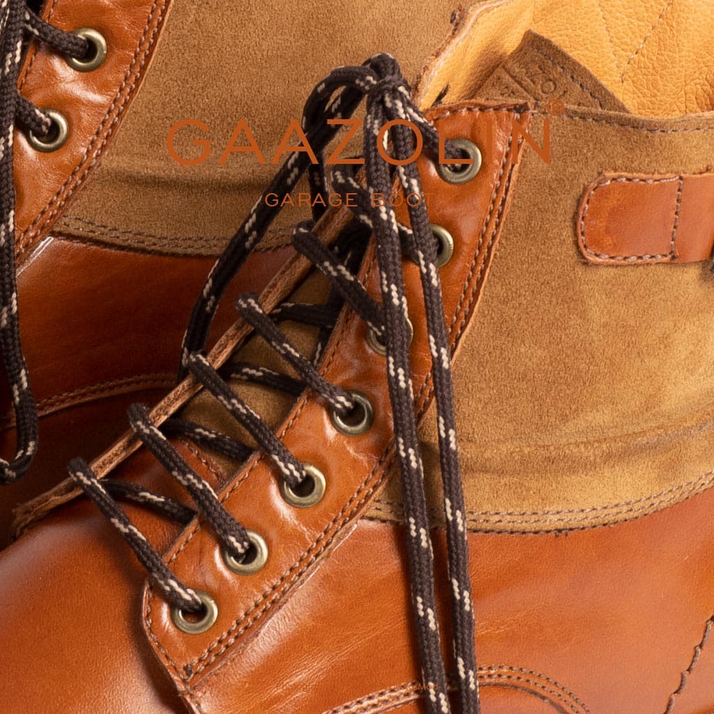 بوت راینو گازولین عسلی تیره – GAAZOLIN Rhino Boots HNY Brown — تصویر ۶