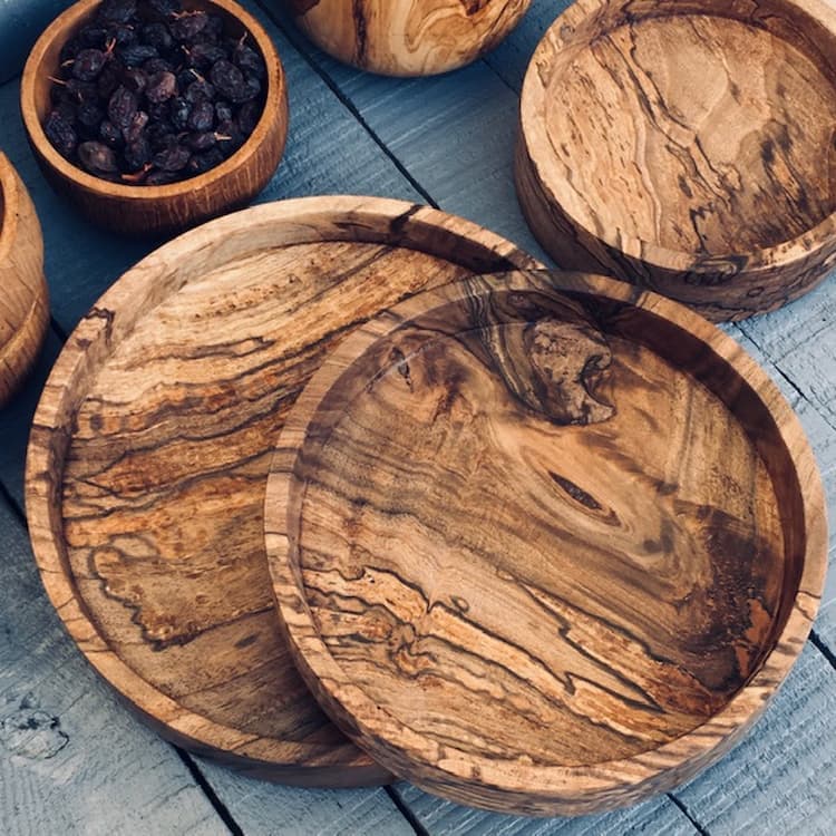 ظرف پذیرایی چوبی کد 861 — تصویر ۴