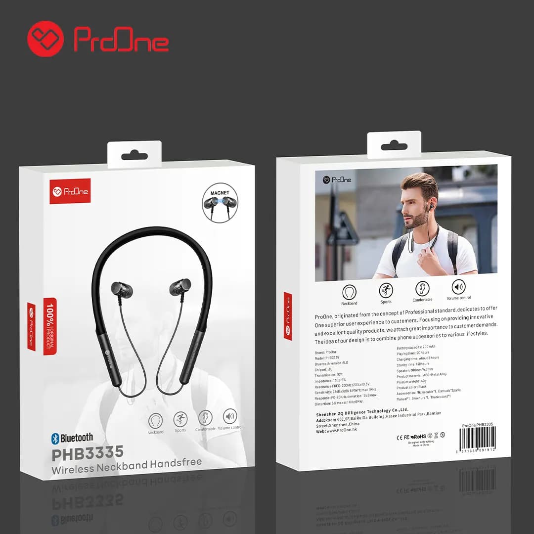 هدفون بلوتوث پرووان ProOne PHB-3335 — تصویر ۸