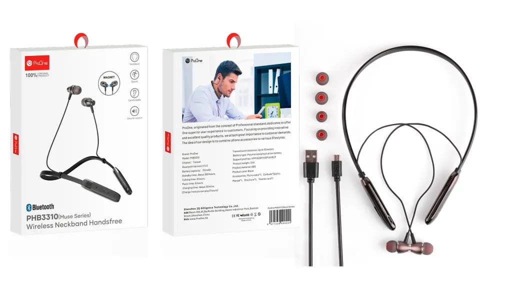 هدفون بلوتوث پرووان ProOne PHB-3310 Muse — تصویر ۷