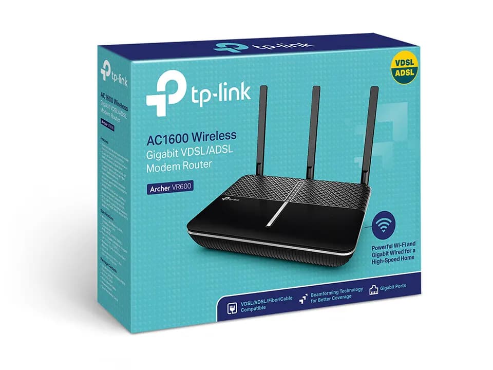 مودم – روتر تی پی لینک TP-Link Archer VR600 AC1600 Wireless VDSL/ADSL Modem Router — تصویر ۵