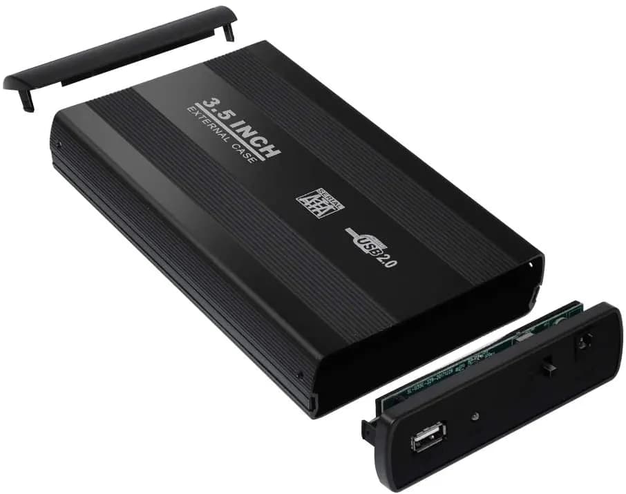 باکس هارد 3.5 اینچ پی نت P-net 3.5″ SATA HDD External Case USB 2.0 — تصویر ۲