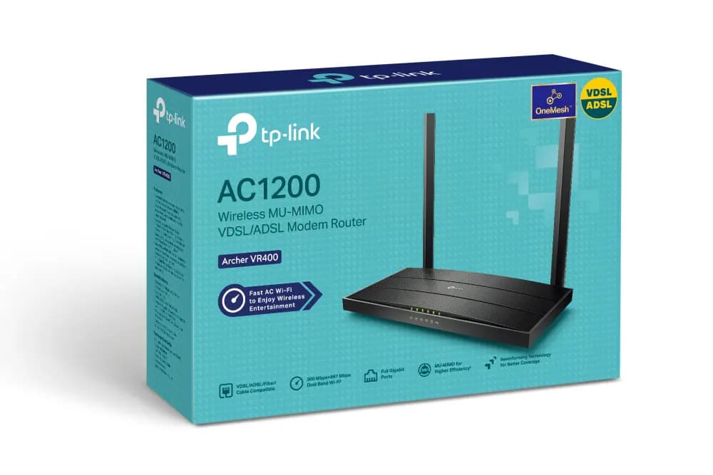 مودم VDSL/ADSL تی پی لینک مدل TP-Link Archer VR400 V3 — تصویر ۵