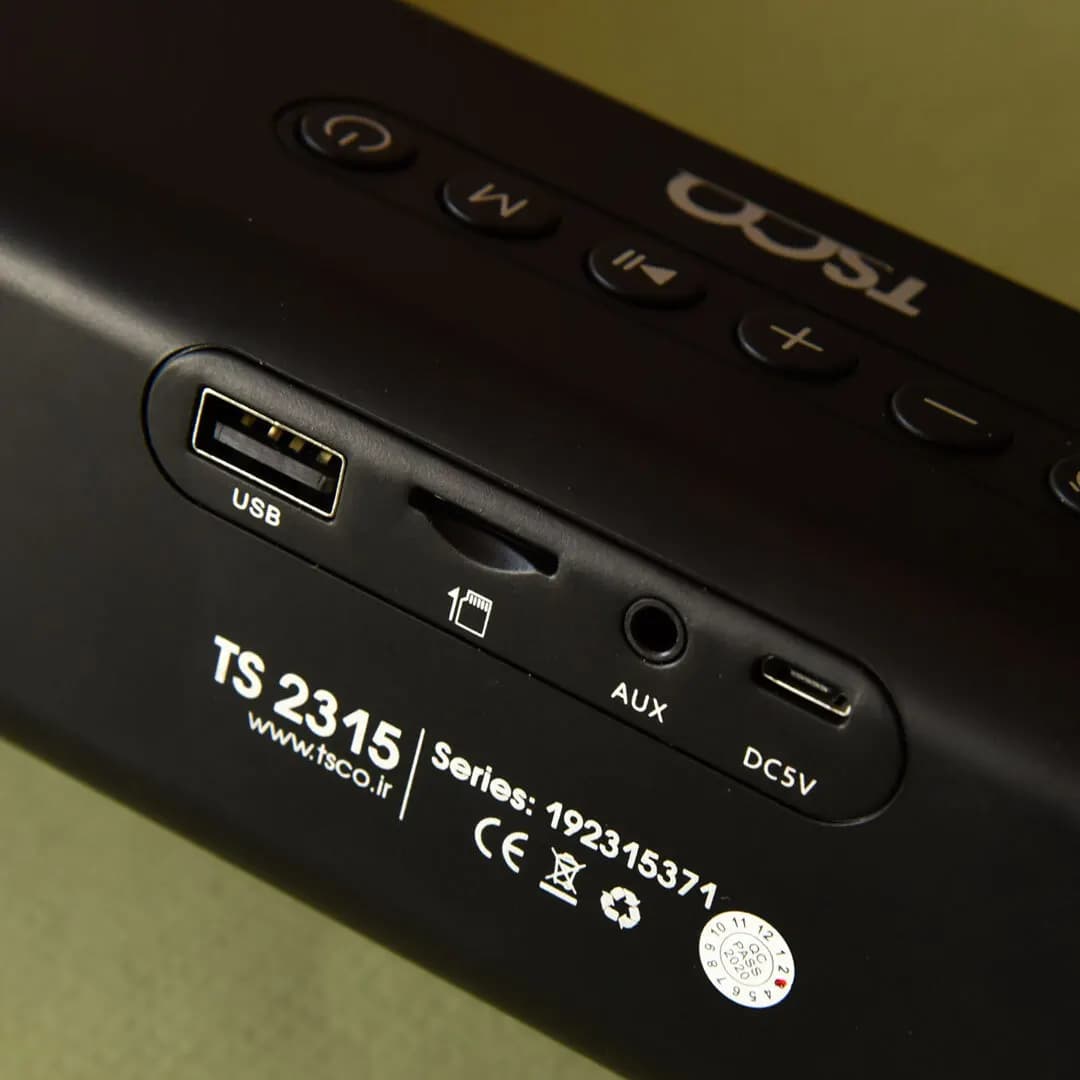 اسپیکر بلوتوث تسکو TS 2315 — تصویر ۶