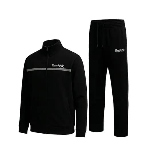 ست مردانه سویشرت و شلوار Reebok مشکی مدل 49615
