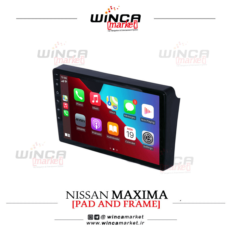 مانیتور نیسان ماکسیما فابریک اندروید سری M200 اپل کارپلی