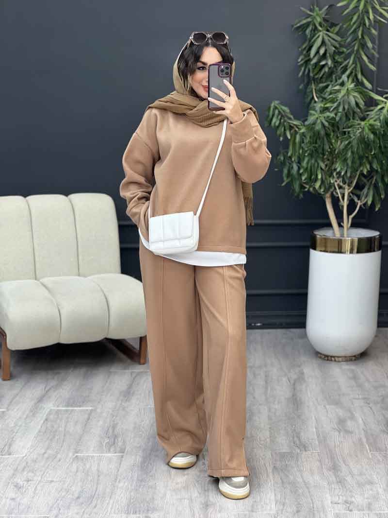 ست بلوز و شلوار روناک کد 5488 — تصویر ۲
