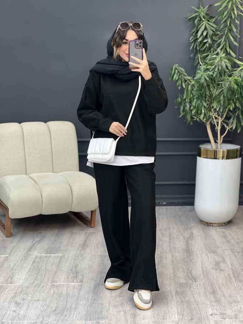 ست بلوز و شلوار روناک کد 5488 — تصویر ۷