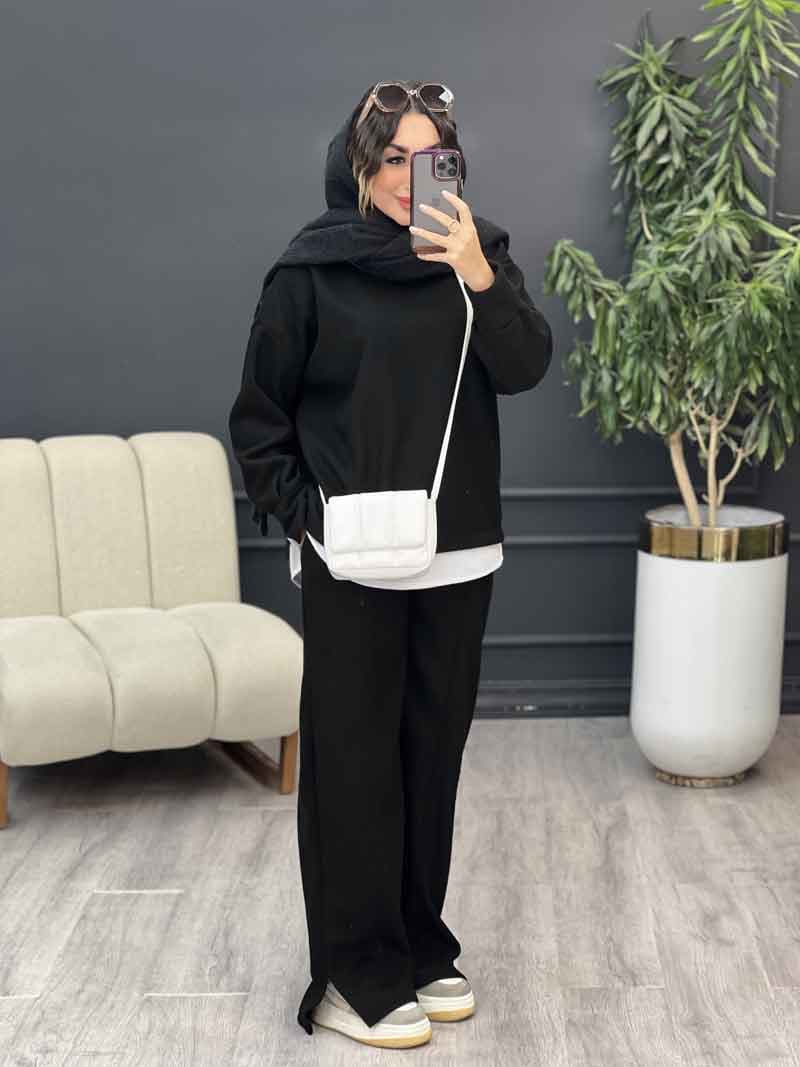 ست بلوز و شلوار روناک کد 5488 — تصویر ۵