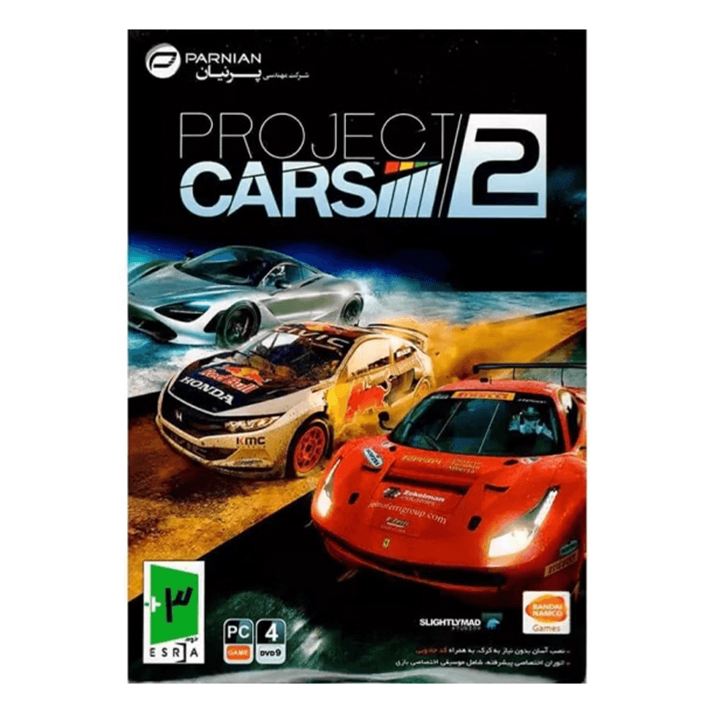 بازی Project CARS 2 مخصوص PC نشر پرنیان