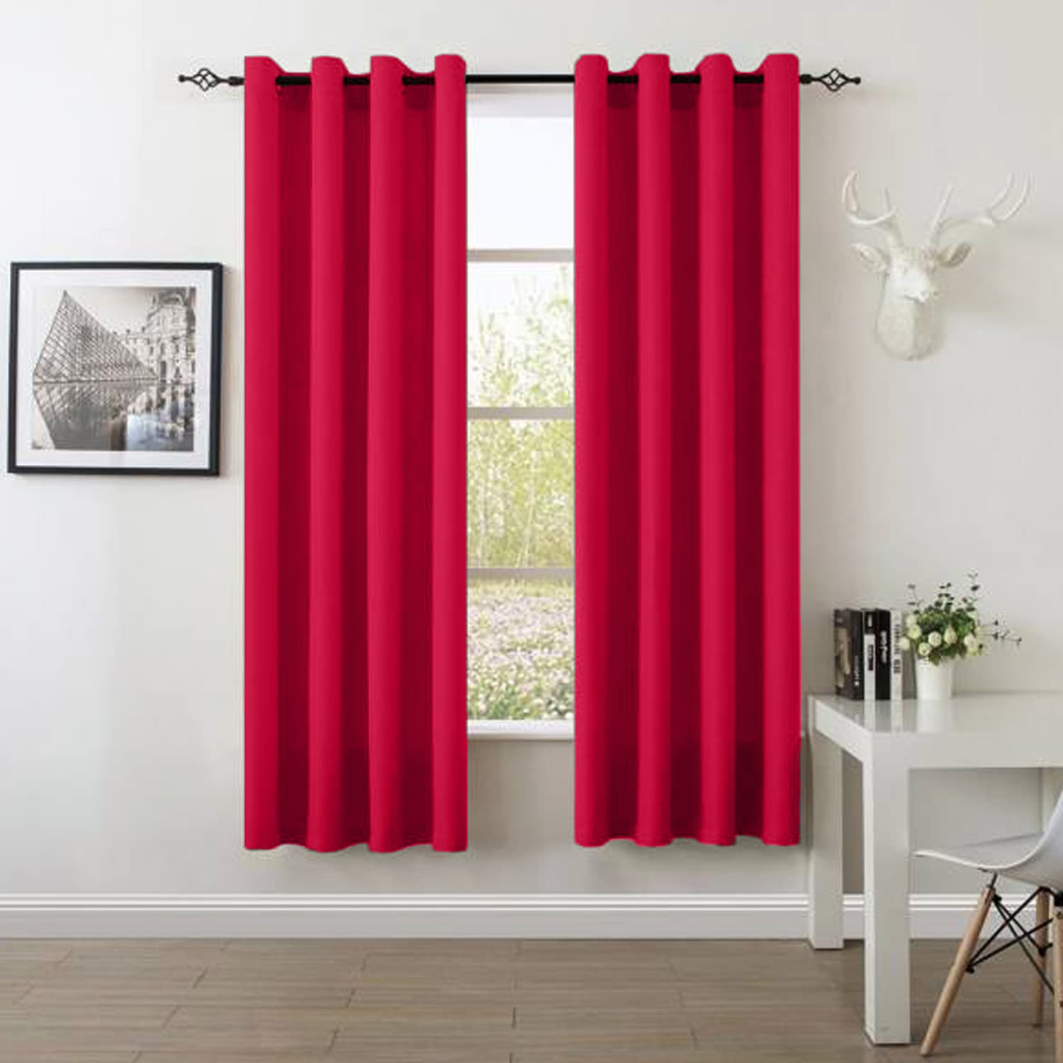 پرده سندس کد F488 سایز 180×140 سانتی متر