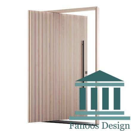 درب ویلایی پیوت شیاری کد 30502 — تصویر ۲
