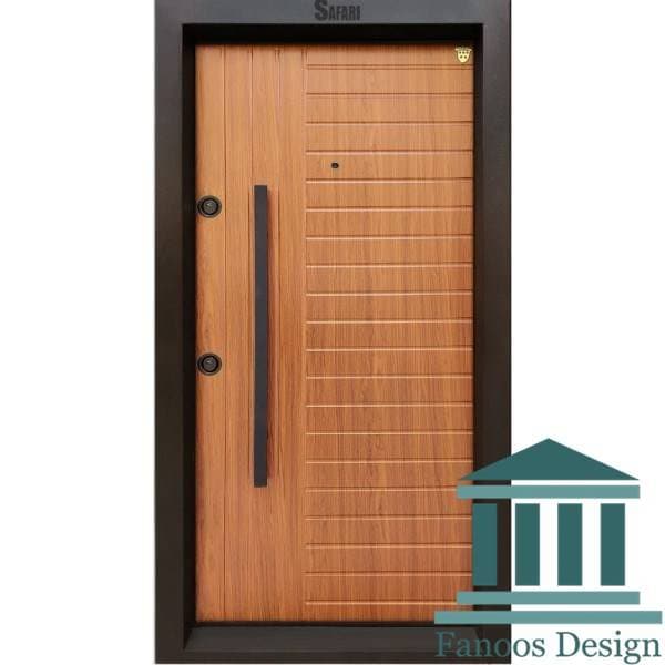 درب ضد سرقت CNC روکش راش کد 30491