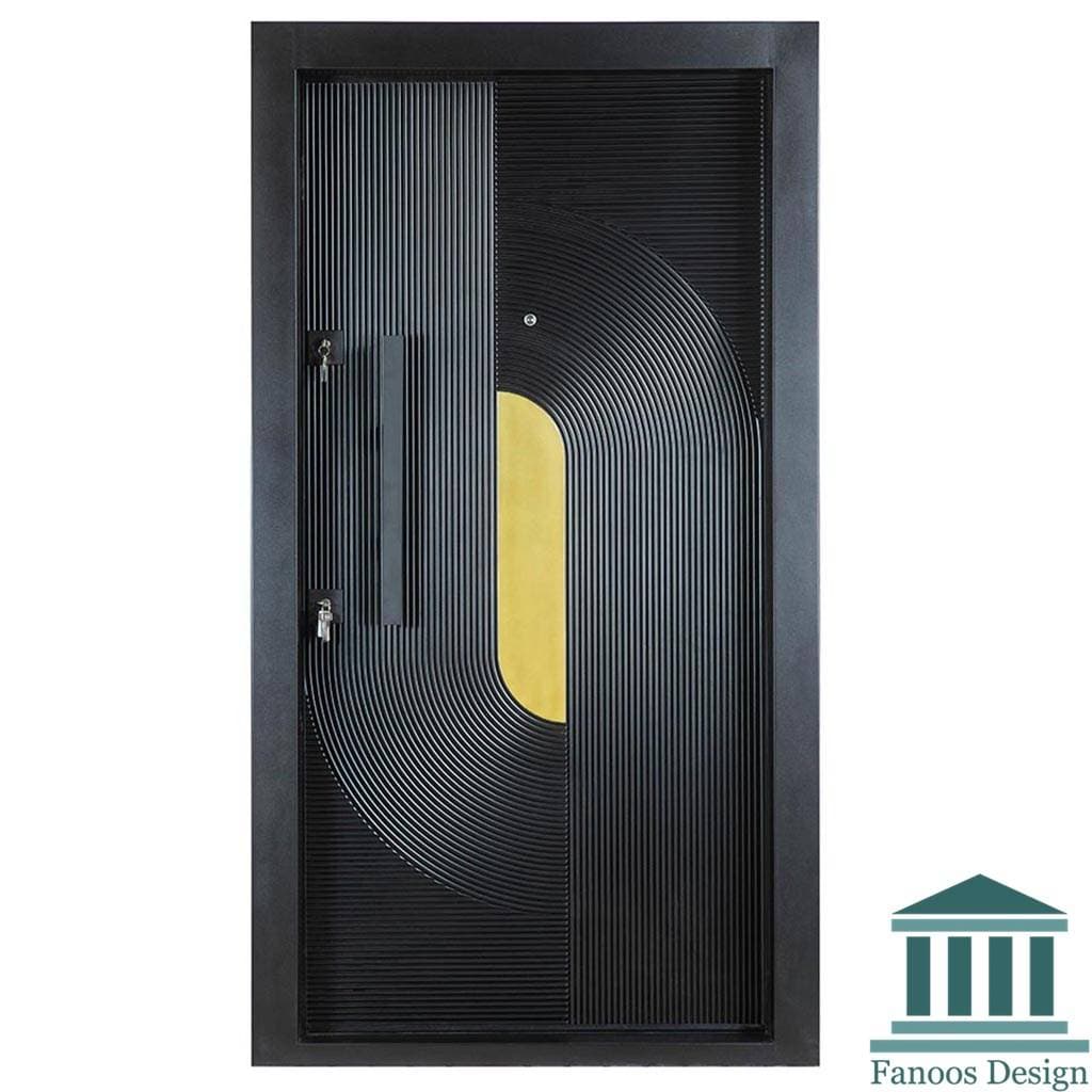 درب ضد سرقت رنگ مشکی کد 30412