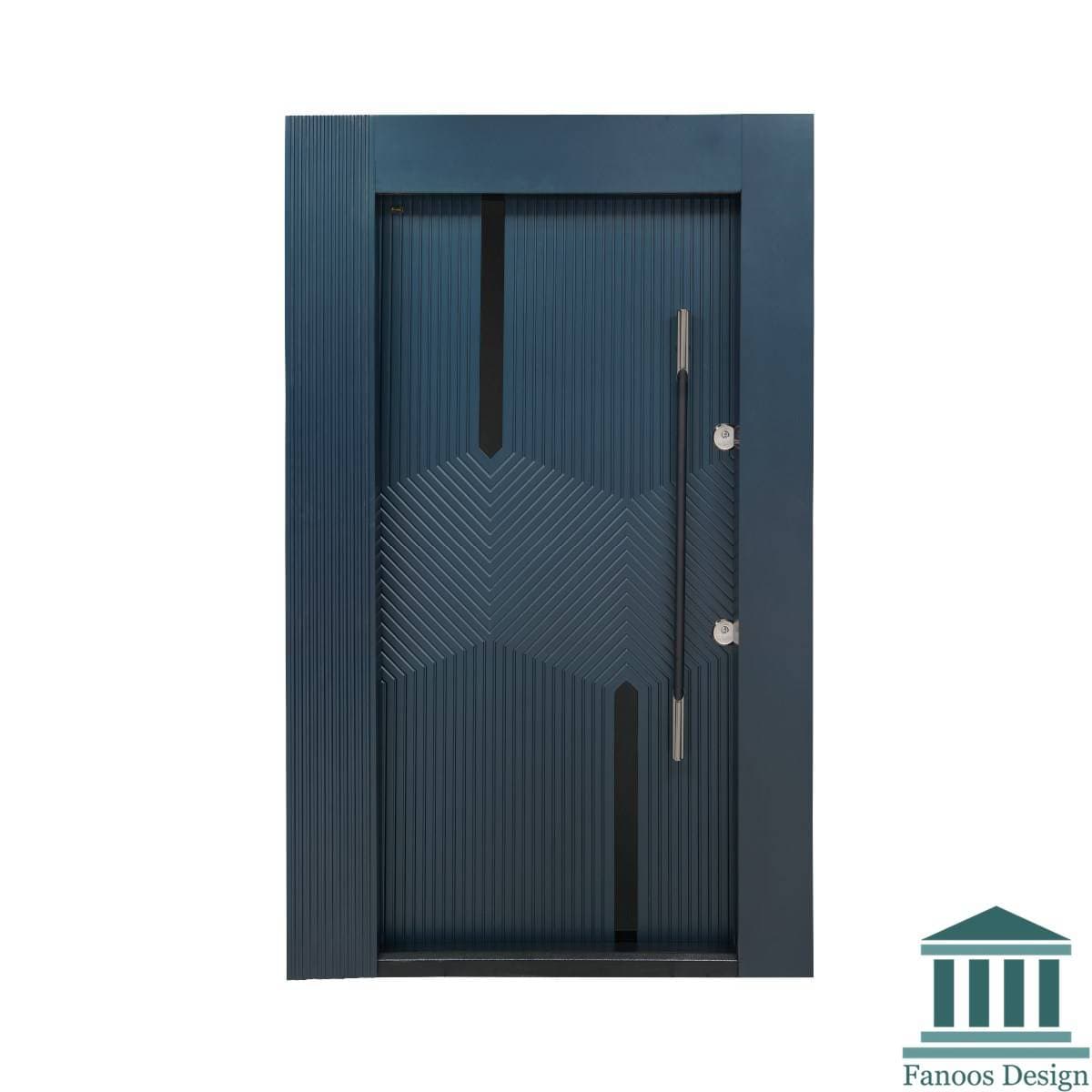 درب ضد سرقت طوسی برای ورودی ویلا کد 30412