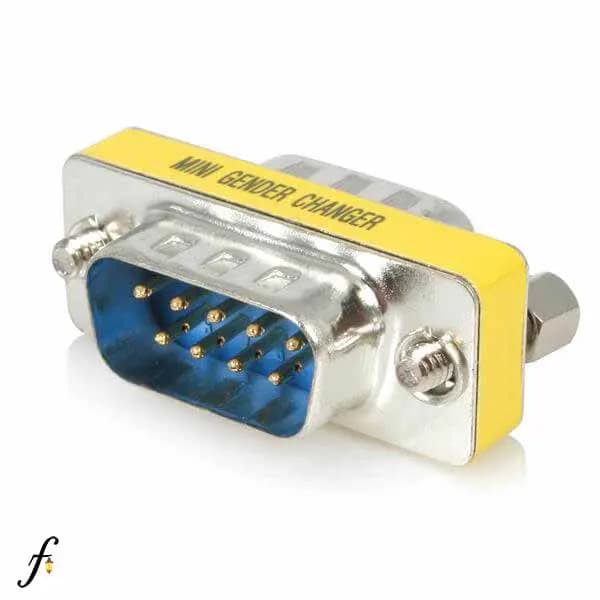 چنجر 9 پین دو سر نر کام (سریال) RS232