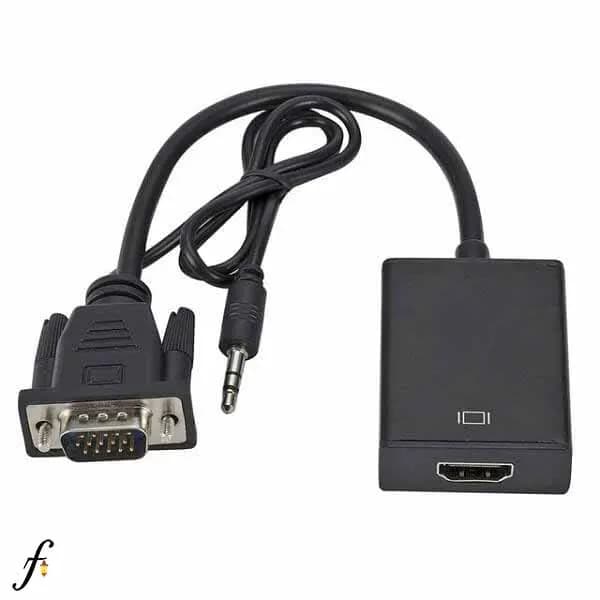 مبدل VGA به HDMI سیم دار دی نت
