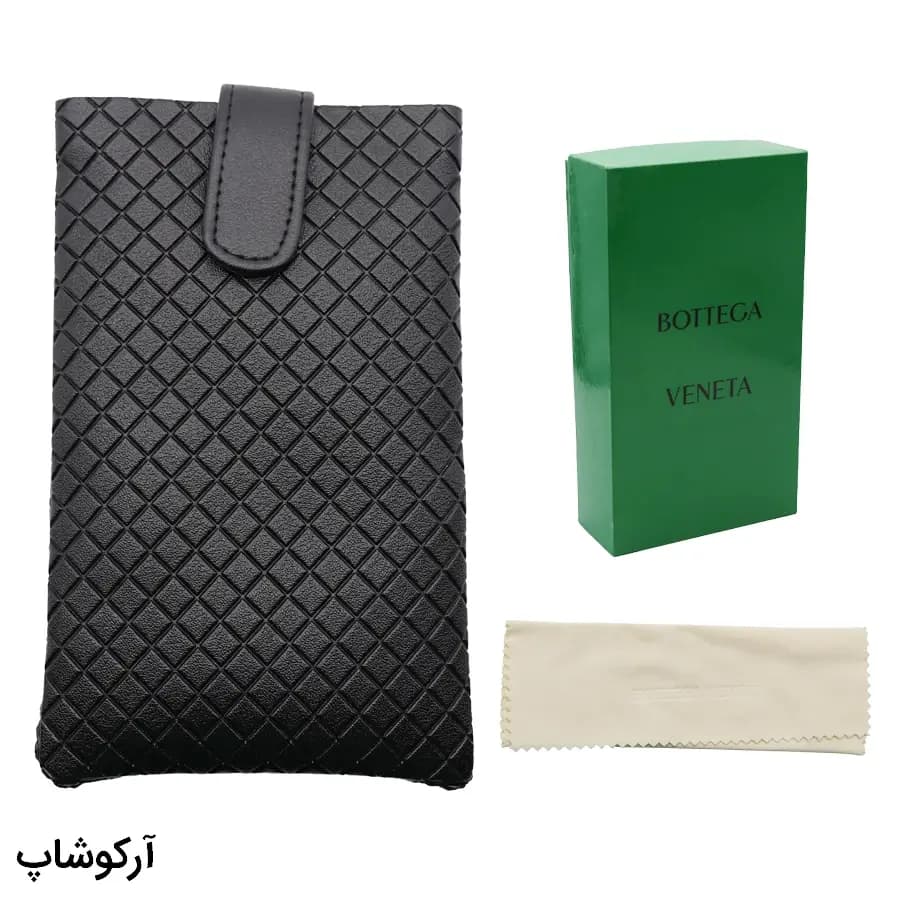 پک اورجینال عینک برند بوتگا ونتا (Bottega Veneta) با تمام تجهیزات مدل 993085