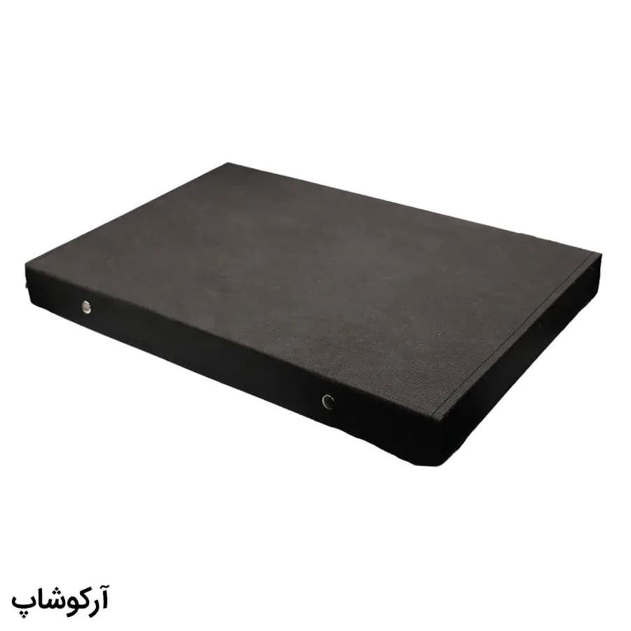 باکس و جعبه 18 تایی عینک طبی با رنگ مشکی و جنس پارچهای اسپان (فایل) مدل 993042 — تصویر ۲
