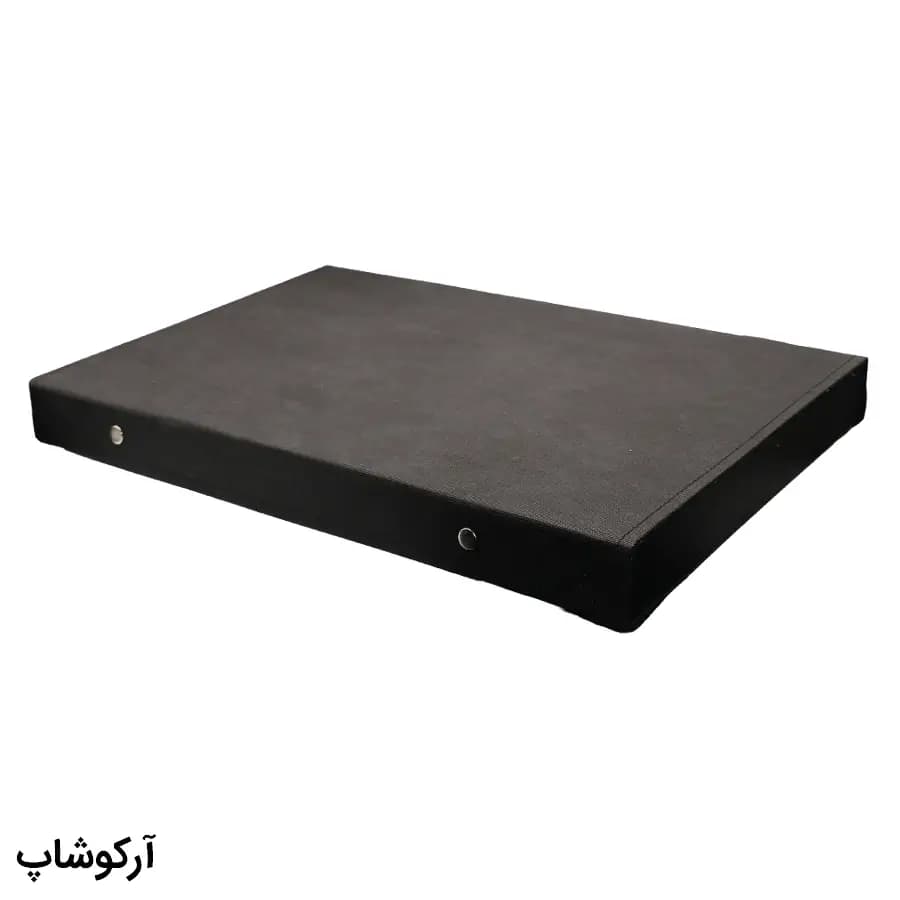 باکس و جعبه 18 تایی عینک طبی با رنگ مشکی و جنس پارچهای اسپان (فایل) مدل 993042 — تصویر ۳