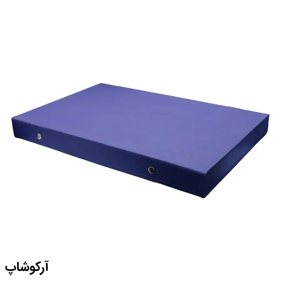 باکس و جعبه 18 تایی عینک طبی با رنگ آبی روشن و جنس پارچه‌ای اسپان (فایل) مدل 993040 — تصویر ۳