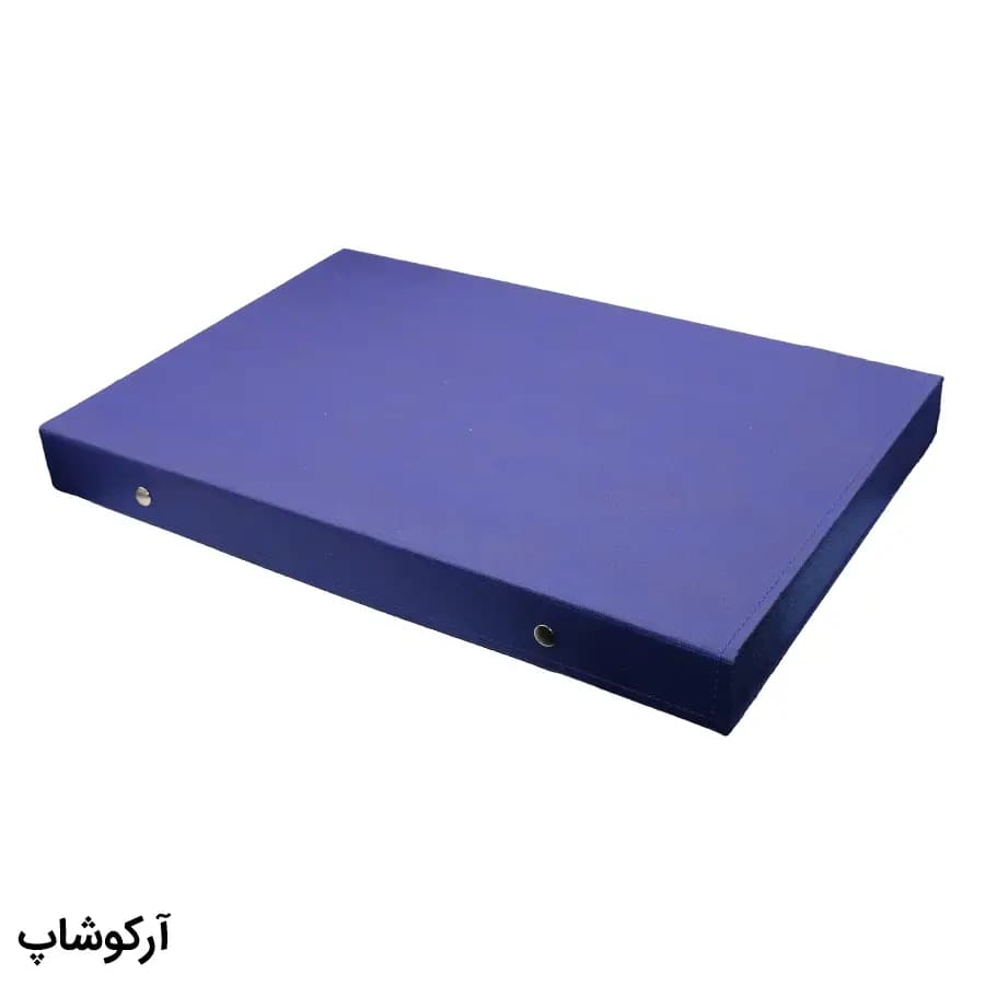 باکس و جعبه 18 تایی عینک طبی با رنگ آبی روشن و جنس پارچه‌ای اسپان (فایل) مدل 993040 — تصویر ۲