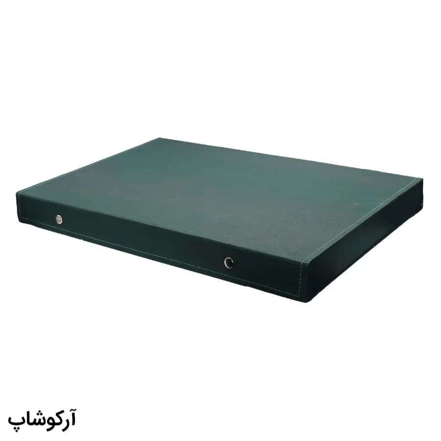 باکس و جعبه 18 تایی عینک طبی با رنگ سبز و جنس پارچهای اسپان (فایل) مدل 993032 — تصویر ۴