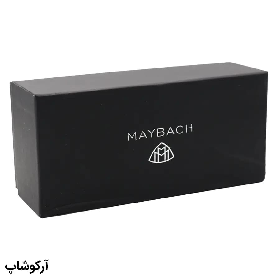پک اورجینال (بدون کارتن) عینک برند میباخ (MAYBACH) با رنگ مشکی و تمام تجهیزات مدل 992385-1 — تصویر ۳