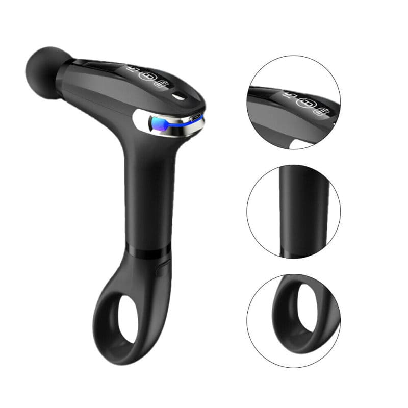 ماساژور تفنگی fascial gun pro مدل HB_005 — تصویر ۳