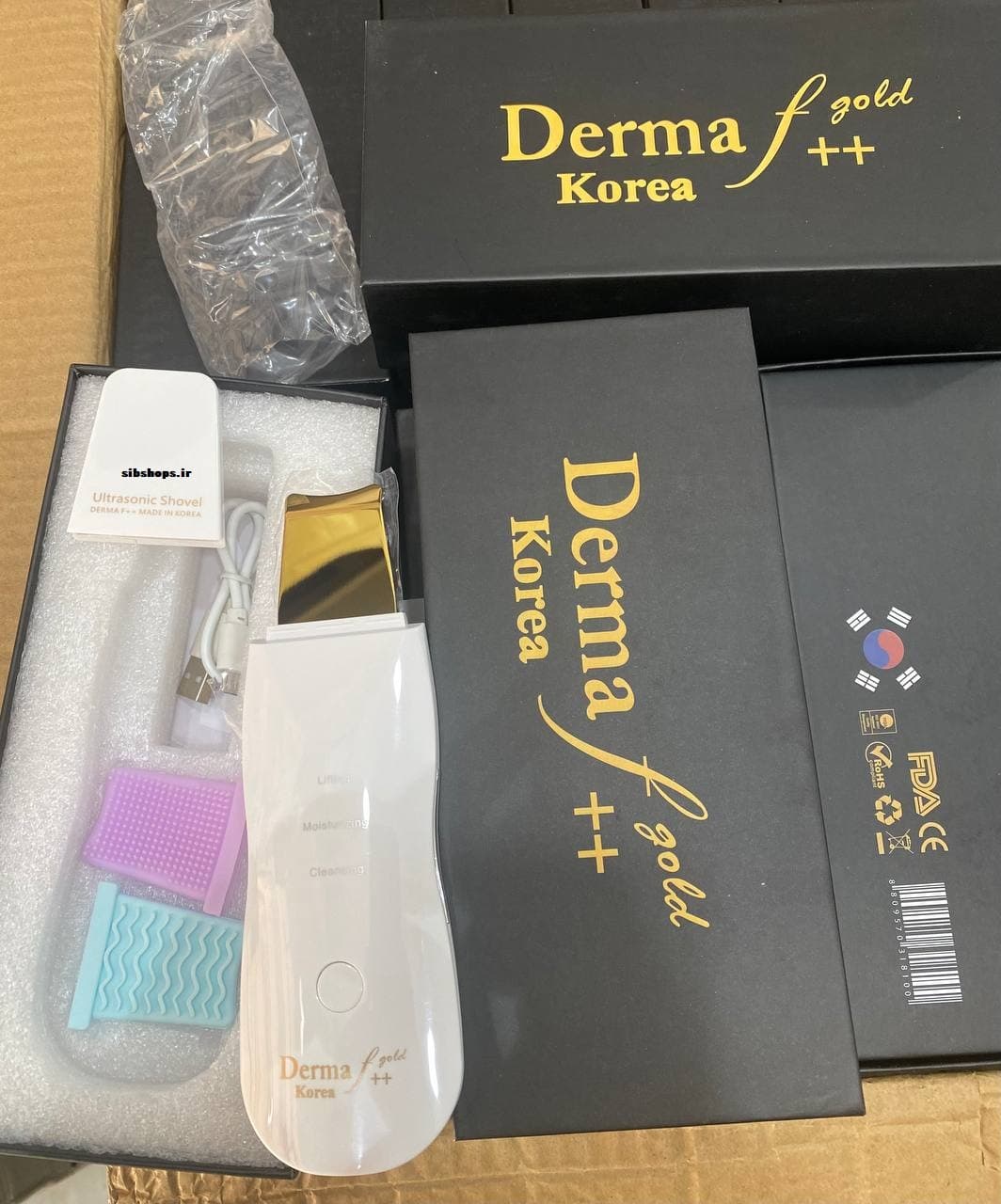اتو صورت(درما اف) مدل اف دابل پلاس التراسونیک ++DERMA F — تصویر ۲