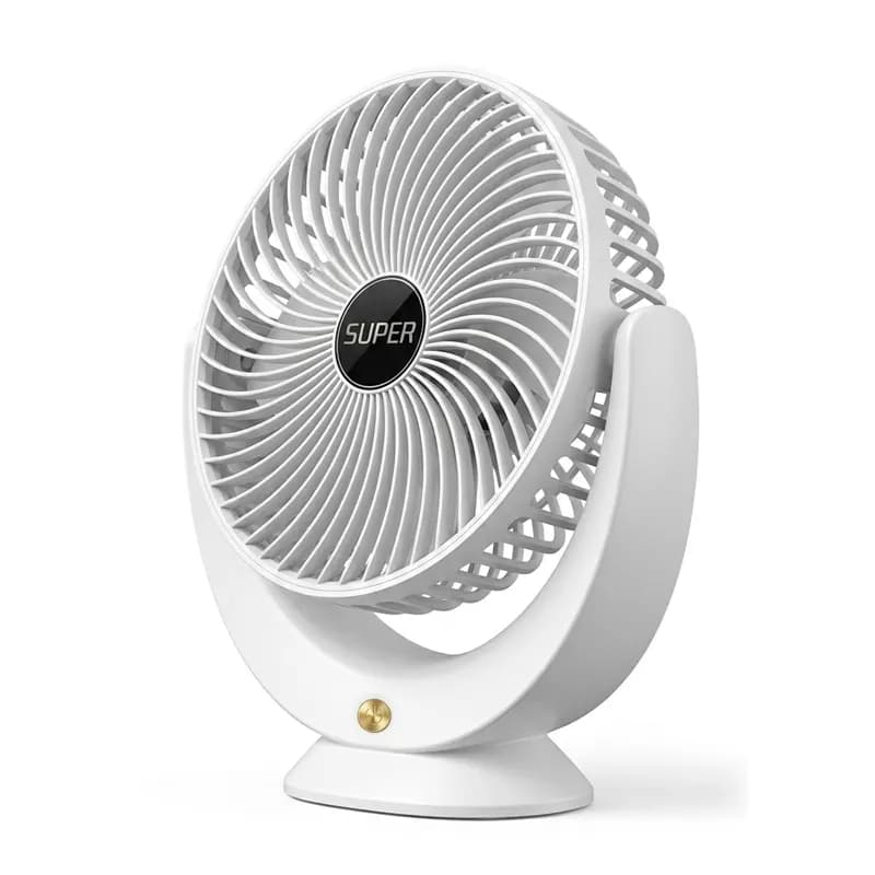 پنکه رو میزی شارژی مدل DESKTOP FAN سه حالته سایز بزرگ بالاترین کیفیت + (گارانتی طلایی) — تصویر ۳