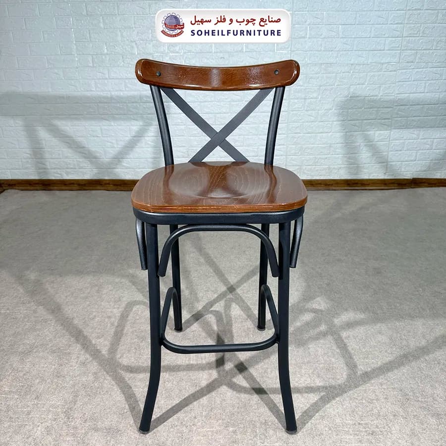 صندل اپن فلزی لهستانی کف چوب سهیل — تصویر ۲