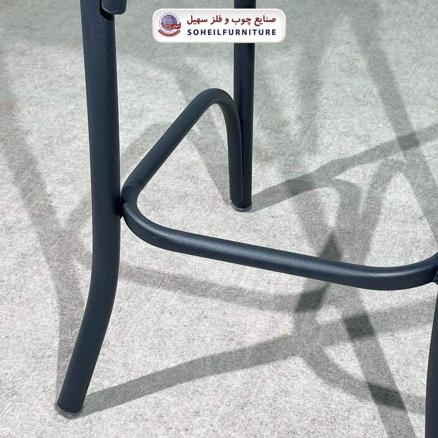 صندل اپن فلزی لهستانی کف چوب سهیل — تصویر ۵