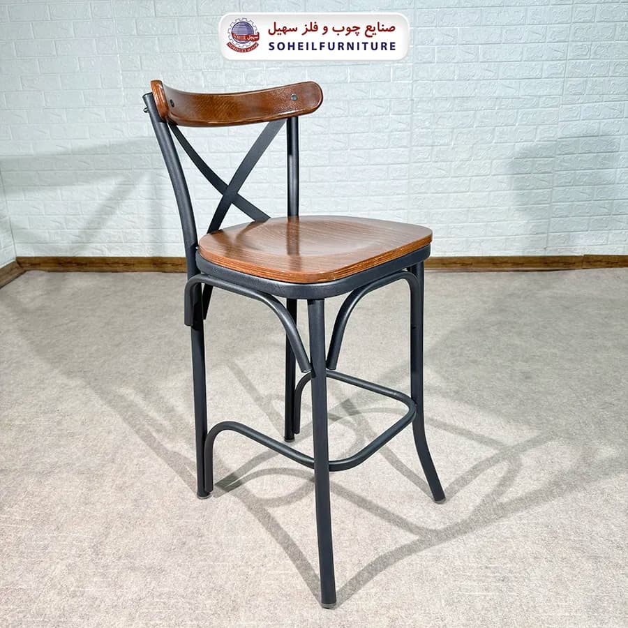 صندل اپن فلزی لهستانی کف چوب سهیل