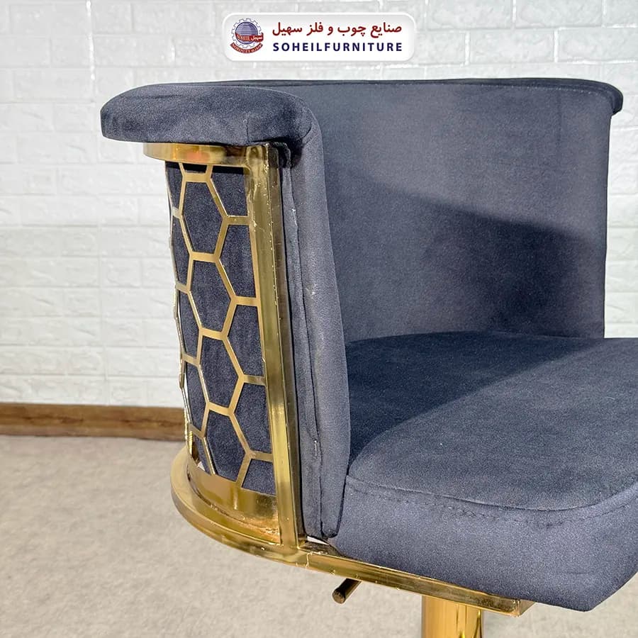 صندل اپن جک دار فلزی مدرن زنبوری سهیل — تصویر ۵