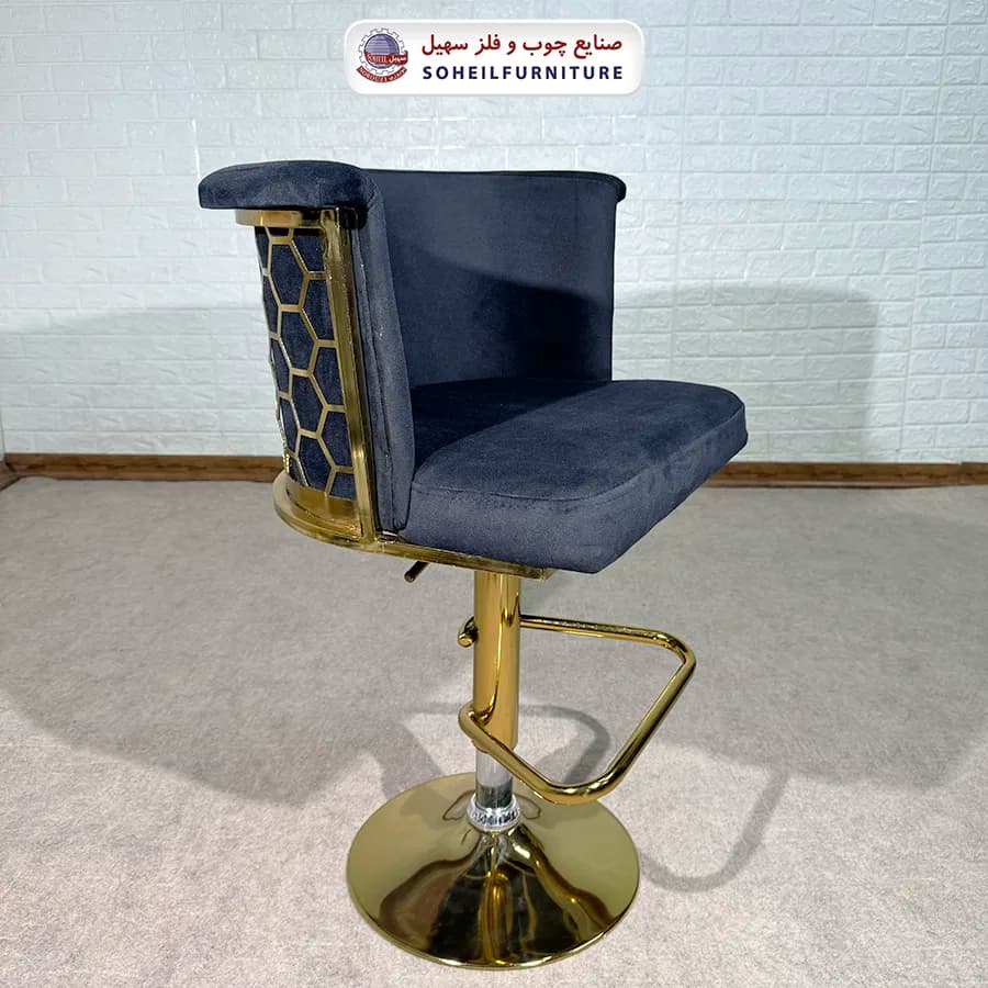 صندل اپن جک دار فلزی مدرن زنبوری سهیل
