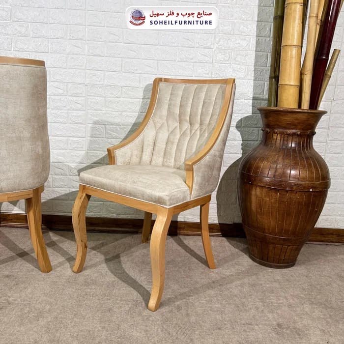 صندلی ناهارخوری چوبی آریز سهیل — تصویر ۲