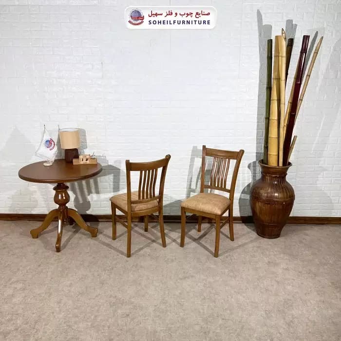 صندلی ناهارخوری چوبی افرا سهیل