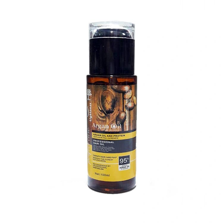 روغن مو Lightness مدل Argan Oil حجم 100 میلی لیتر