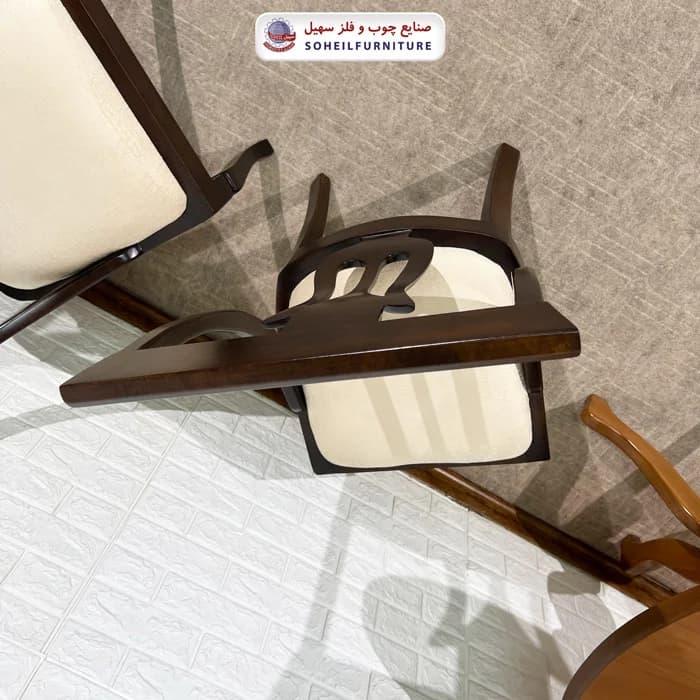صندلی ناهارخوری چوبی لاله سهیل — تصویر ۶